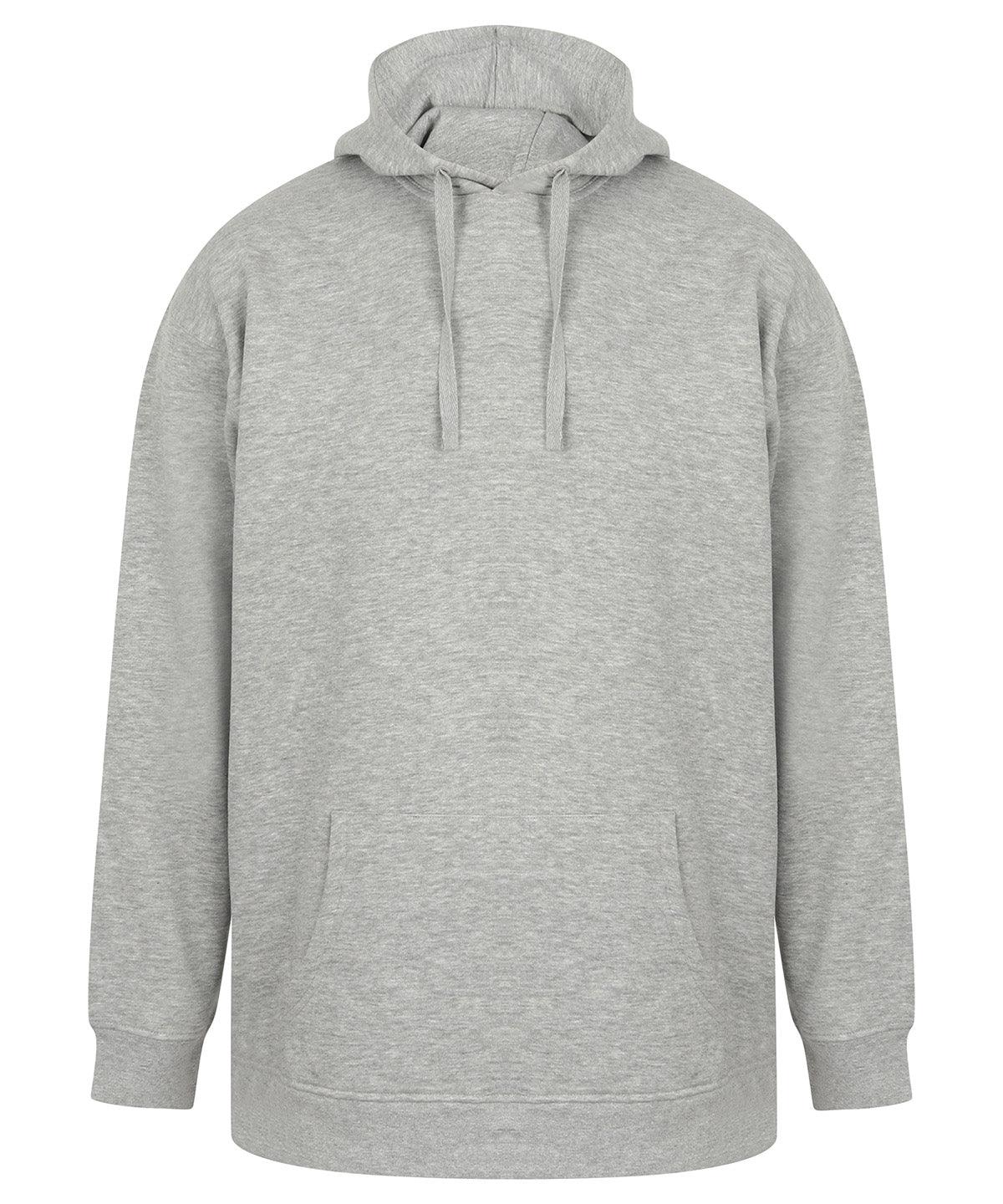 Heather Grey - Oversized hoodie Hoodies SF Hoodies, Oversized, Raladeal - Recently Added, Rebrandable, Street Casual, Streetwear Schoolwear Centres