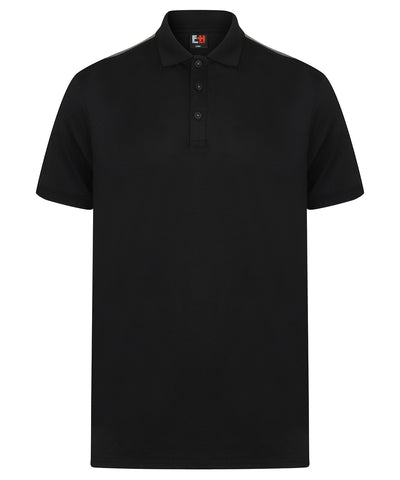 Contrast panel polo 