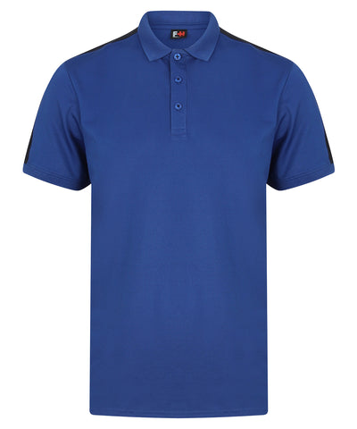 Contrast panel polo 