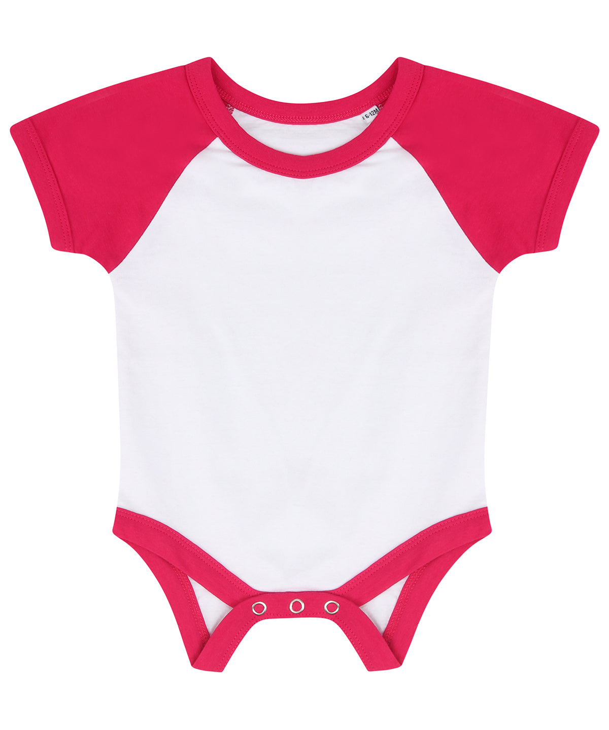 Essential short-sleeved baseball bodysuit