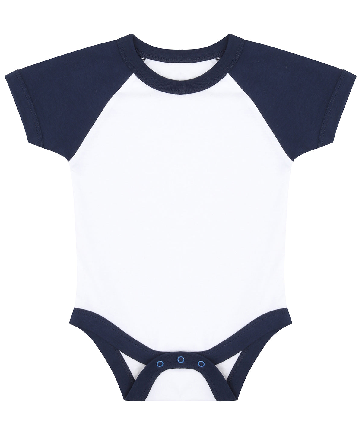 Essential short-sleeved baseball bodysuit