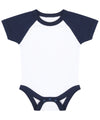 Essential short-sleeved baseball bodysuit