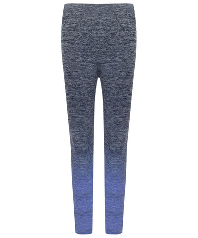 Navy/Blue Marl - Women's seamless fade out leggings Leggings Tombo Activewear & Performance, Athleisurewear, Fashion Leggings, Leggings, Must Haves, On-Trend Activewear, Sports & Leisure, Trousers & Shorts, Women's Fashion Schoolwear Centres