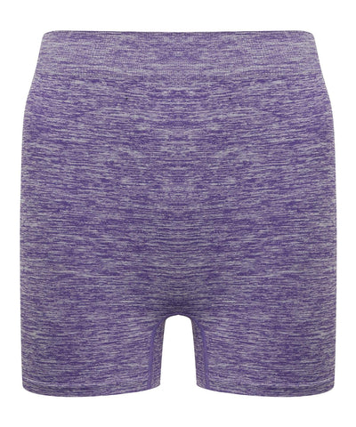 Purple Marl - Women's seamless shorts Shorts Tombo Athleisurewear, New Colours For 2022, Rebrandable, Sports & Leisure, Trousers & Shorts Schoolwear Centres
