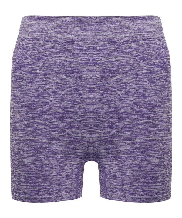 Purple Marl - Women's seamless shorts Shorts Tombo Athleisurewear, New Colours For 2022, Rebrandable, Sports & Leisure, Trousers & Shorts Schoolwear Centres