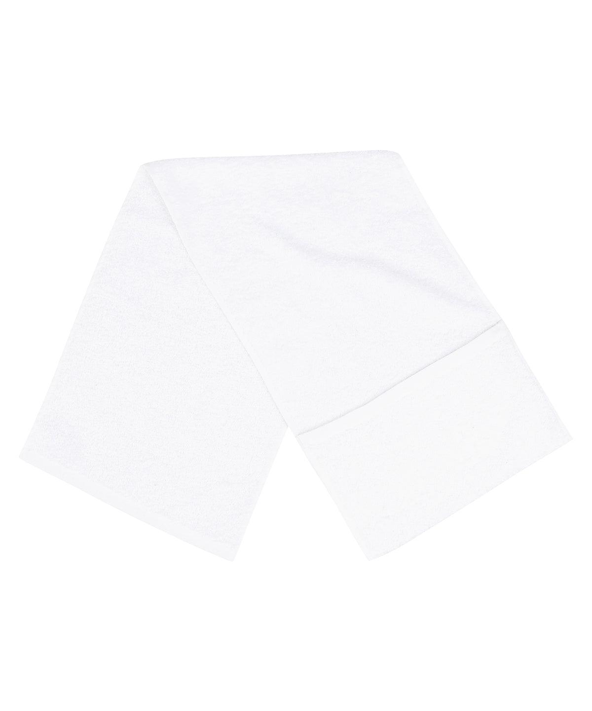 White - Luxury range pocket gym towel Towels Towel City Athleisurewear, Gifting & Accessories, Homewares & Towelling, Rebrandable Schoolwear Centres