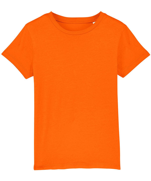 Bright Orange - Kids mini Creator iconic t-shirt (STTK909) T-Shirts Stanley/Stella 2022 Spring Edit, Exclusives, Junior, Must Haves, New Colours for 2021, New Colours For 2022, New Colours for 2023, Organic & Conscious, Raladeal - Recently Added, Raladeal - Stanley Stella, Stanley/ Stella, T-Shirts & Vests Schoolwear Centres