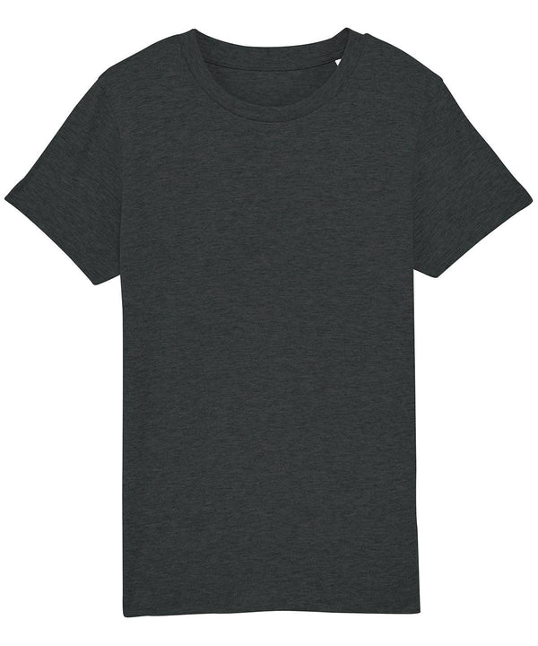 Dark Heather Grey - Kids mini Creator iconic t-shirt (STTK909) T-Shirts Stanley/Stella 2022 Spring Edit, Exclusives, Junior, Must Haves, New Colours for 2021, New Colours For 2022, New Colours for 2023, Organic & Conscious, Raladeal - Recently Added, Raladeal - Stanley Stella, Stanley/ Stella, T-Shirts & Vests Schoolwear Centres