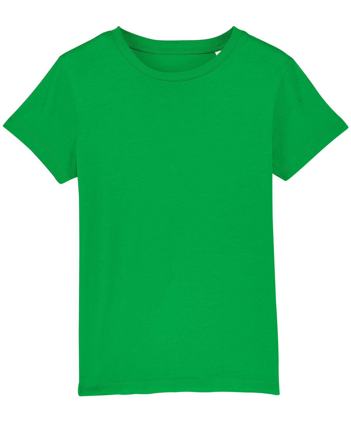 Fresh Green - Kids mini Creator iconic t-shirt (STTK909) T-Shirts Stanley/Stella 2022 Spring Edit, Exclusives, Junior, Must Haves, New Colours for 2021, New Colours For 2022, New Colours for 2023, Organic & Conscious, Raladeal - Recently Added, Raladeal - Stanley Stella, Stanley/ Stella, T-Shirts & Vests Schoolwear Centres