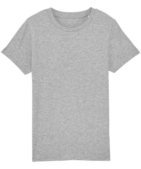 Heather Grey - Kids mini Creator iconic t-shirt (STTK909) T-Shirts Stanley/Stella 2022 Spring Edit, Exclusives, Junior, Must Haves, New Colours for 2021, New Colours For 2022, New Colours for 2023, Organic & Conscious, Raladeal - Recently Added, Raladeal - Stanley Stella, Stanley/ Stella, T-Shirts & Vests Schoolwear Centres