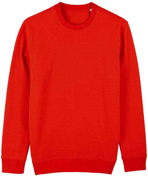 Bright Red*† - Unisex Changer iconic crew neck sweatshirt (STSU823) Sweatshirts Stanley/Stella Co-ords, Conscious cold weather styles, Exclusives, Merch, Must Haves, New Colours for 2023, Organic & Conscious, Raladeal - Recently Added, Raladeal - Stanley Stella, Recycled, Stanley/ Stella, Sweatshirts, Trending Loungewear Schoolwear Centres