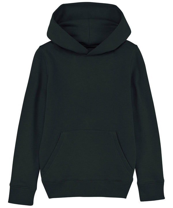 Black - Kids mini Cruiser iconic hoodie sweatshirt (STSK911) Hoodies Stanley/Stella Conscious cold weather styles, Exclusives, Hoodies, Junior, Must Haves, New Colours for 2023, Organic & Conscious, Pastels and Tie Dye, Raladeal - Recently Added, Raladeal - Stanley Stella, Recycled, Stanley/ Stella Schoolwear Centres