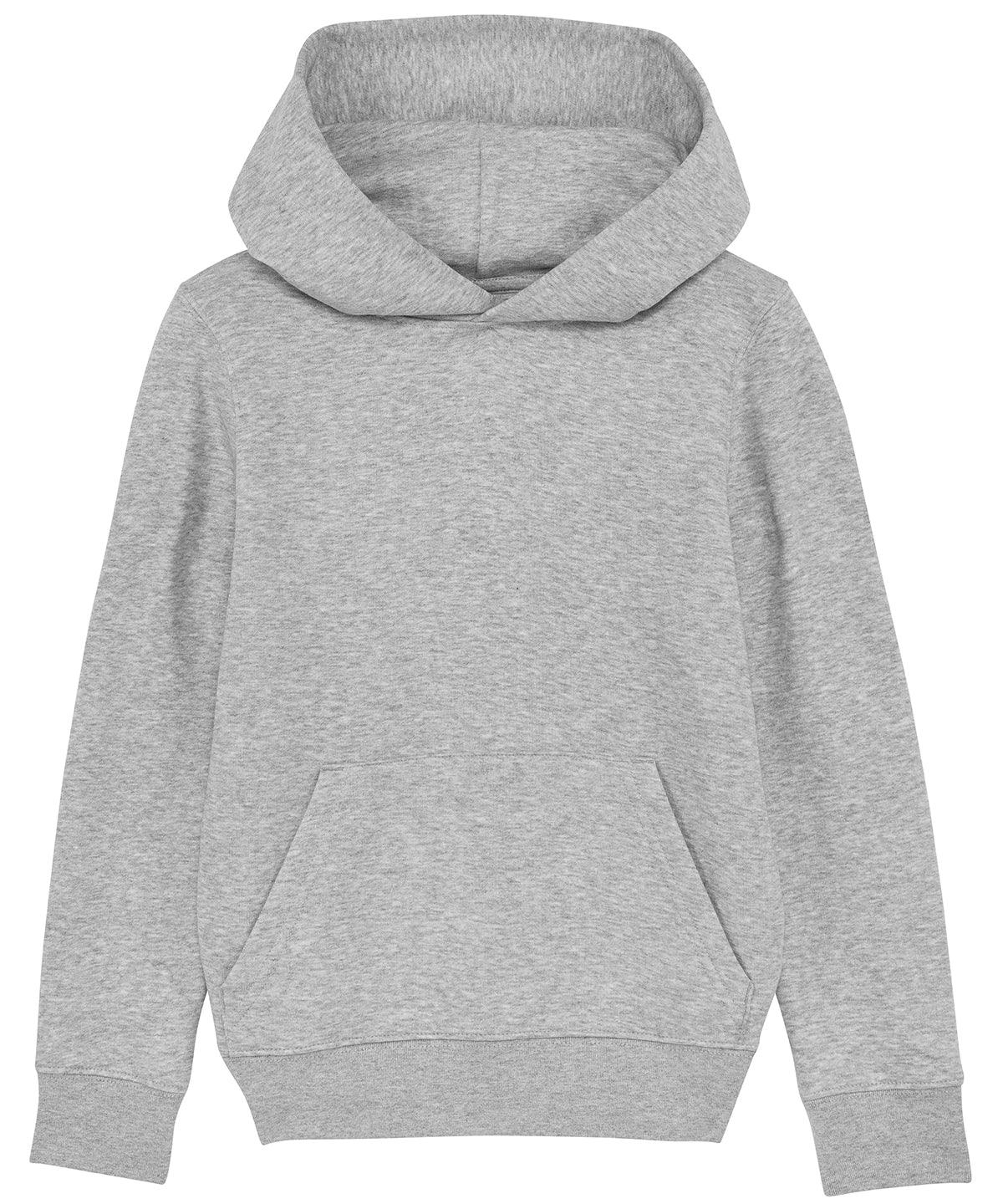 Heather Grey - Kids mini Cruiser iconic hoodie sweatshirt (STSK911) Hoodies Stanley/Stella Conscious cold weather styles, Exclusives, Hoodies, Junior, Must Haves, New Colours for 2023, Organic & Conscious, Pastels and Tie Dye, Raladeal - Recently Added, Raladeal - Stanley Stella, Recycled, Stanley/ Stella Schoolwear Centres