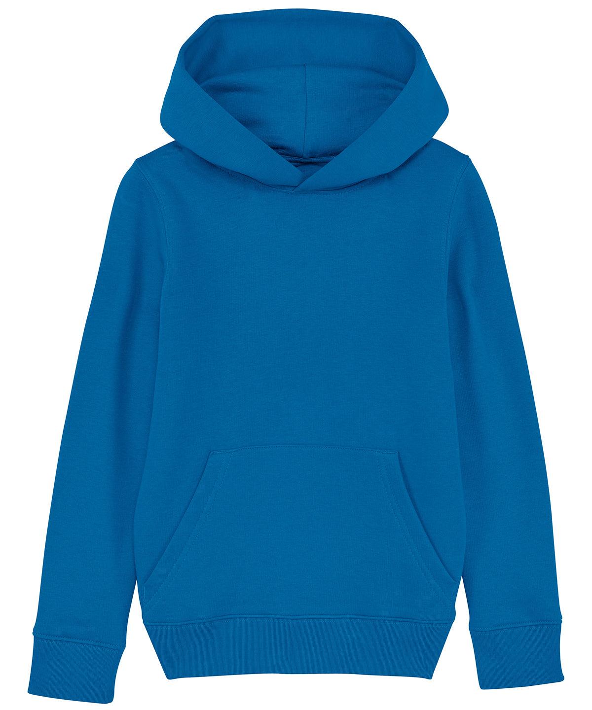 Royal Blue - Kids mini Cruiser iconic hoodie sweatshirt (STSK911) Hoodies Stanley/Stella Conscious cold weather styles, Exclusives, Hoodies, Junior, Must Haves, New Colours for 2023, Organic & Conscious, Pastels and Tie Dye, Raladeal - Recently Added, Raladeal - Stanley Stella, Recycled, Stanley/ Stella Schoolwear Centres