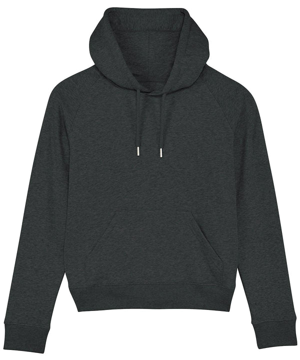 Dark Heather Grey - Women's Stella Trigger iconic hoodie sweatshirt (STSW148) Hoodies Stanley/Stella Conscious cold weather styles, Exclusives, Hoodies, Must Haves, New Colours For 2022, Organic & Conscious, Raladeal - Recently Added, Raladeal - Stanley Stella, Recycled, Stanley/ Stella, Women's Fashion Schoolwear Centres