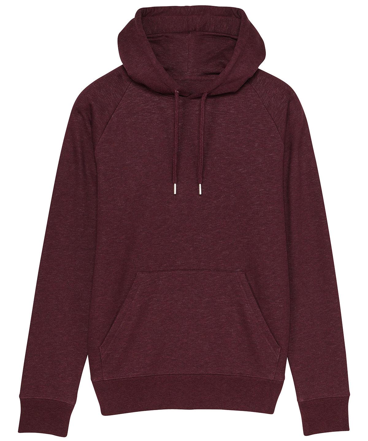 Heather Grape Red - Stanley Flyer iconic hoodie sweatshirt (STSM565) Hoodies Stanley/Stella Conscious cold weather styles, Exclusives, Freshers Week, Hoodies, Must Haves, Organic & Conscious, Plus Sizes, Raladeal - Stanley Stella, Recycled, Stanley/ Stella Schoolwear Centres