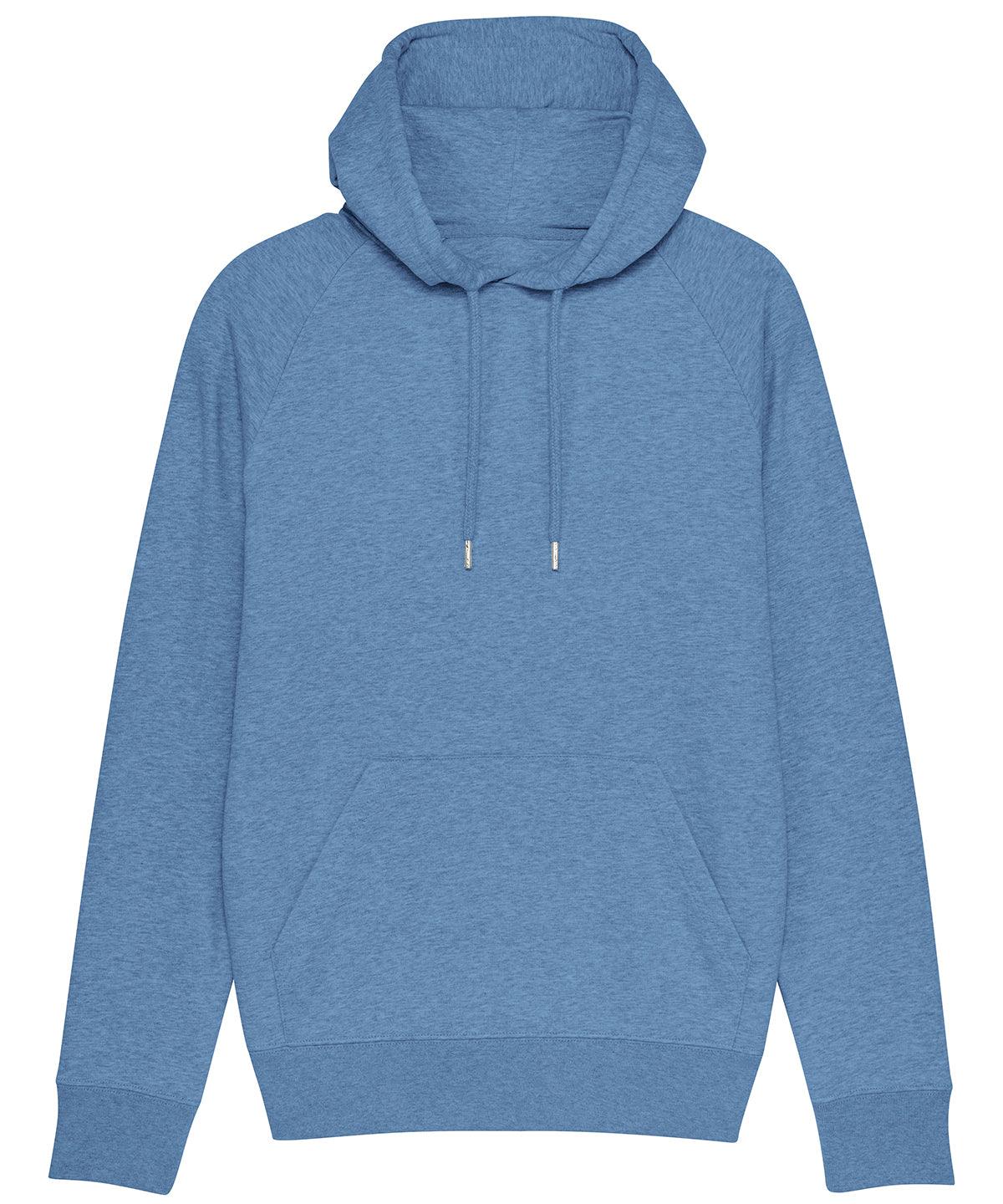 Mid Heather Blue - Stanley Flyer iconic hoodie sweatshirt (STSM565) Hoodies Stanley/Stella Conscious cold weather styles, Exclusives, Freshers Week, Hoodies, Must Haves, Organic & Conscious, Plus Sizes, Raladeal - Stanley Stella, Recycled, Stanley/ Stella Schoolwear Centres