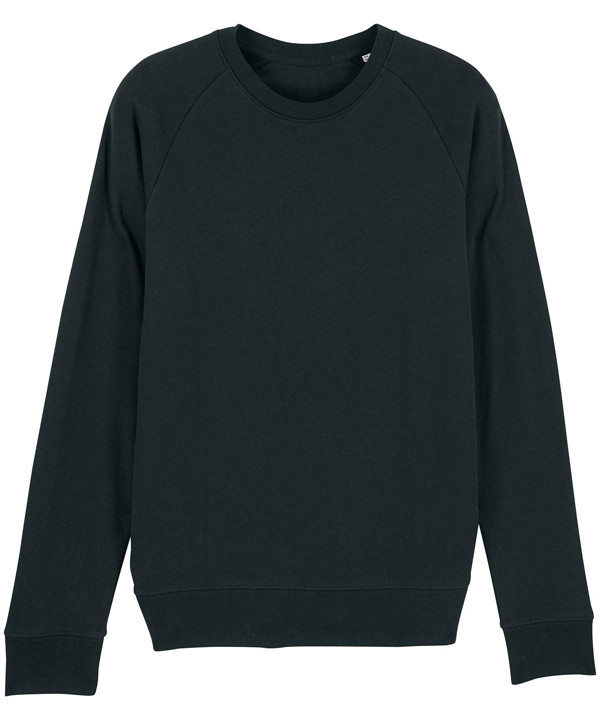 Black - Stroller, unisex iconic crew neck sweatshirt (STSM567) Sweatshirts Stanley/Stella Conscious cold weather styles, Exclusives, Must Haves, New Colours for 2021, New Colours For 2022, New Sizes for 2022, Organic & Conscious, Raladeal - Stanley Stella, Recycled, Stanley/ Stella, Sweatshirts Schoolwear Centres