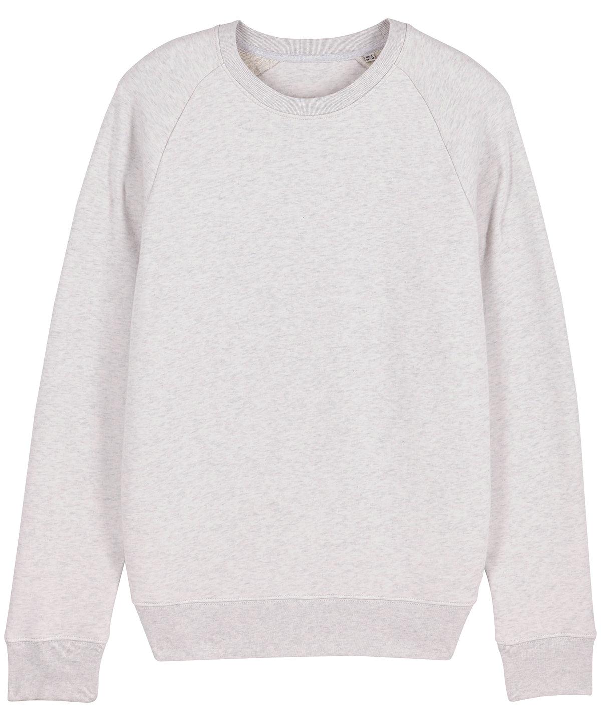 Cream Heather Grey - Stroller, unisex iconic crew neck sweatshirt (STSM567) Sweatshirts Stanley/Stella Conscious cold weather styles, Exclusives, Must Haves, New Colours for 2021, New Colours For 2022, New Sizes for 2022, Organic & Conscious, Raladeal - Stanley Stella, Recycled, Stanley/ Stella, Sweatshirts Schoolwear Centres