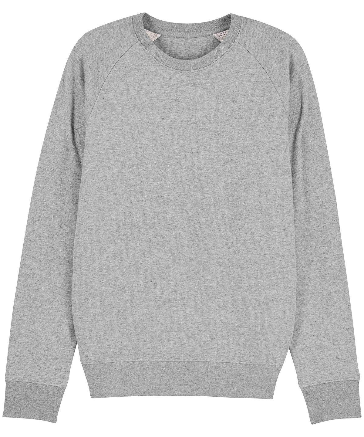 Heather Grey - Stroller, unisex iconic crew neck sweatshirt (STSM567) Sweatshirts Stanley/Stella Conscious cold weather styles, Exclusives, Must Haves, New Colours for 2021, New Colours For 2022, New Sizes for 2022, Organic & Conscious, Raladeal - Stanley Stella, Recycled, Stanley/ Stella, Sweatshirts Schoolwear Centres