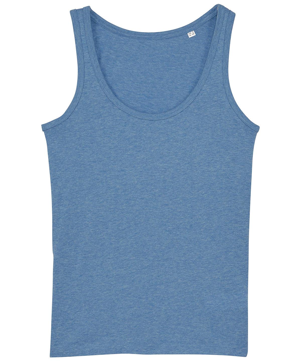 Mid Heather Blue - Women's Stella Dreamer iconic tank top (STTW013) Vests Stanley/Stella Exclusives, Must Haves, Organic & Conscious, Raladeal - Recently Added, Raladeal - Stanley Stella, T-Shirts & Vests, Women's Fashion Schoolwear Centres