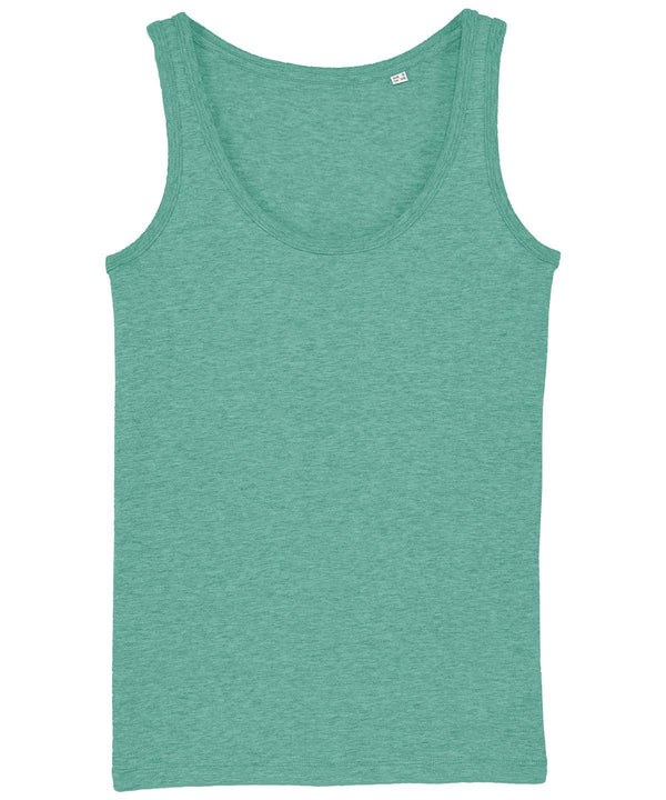 Mid Heather Green - Women's Stella Dreamer iconic tank top (STTW013) Vests Stanley/Stella Exclusives, Must Haves, Organic & Conscious, Raladeal - Recently Added, Raladeal - Stanley Stella, T-Shirts & Vests, Women's Fashion Schoolwear Centres