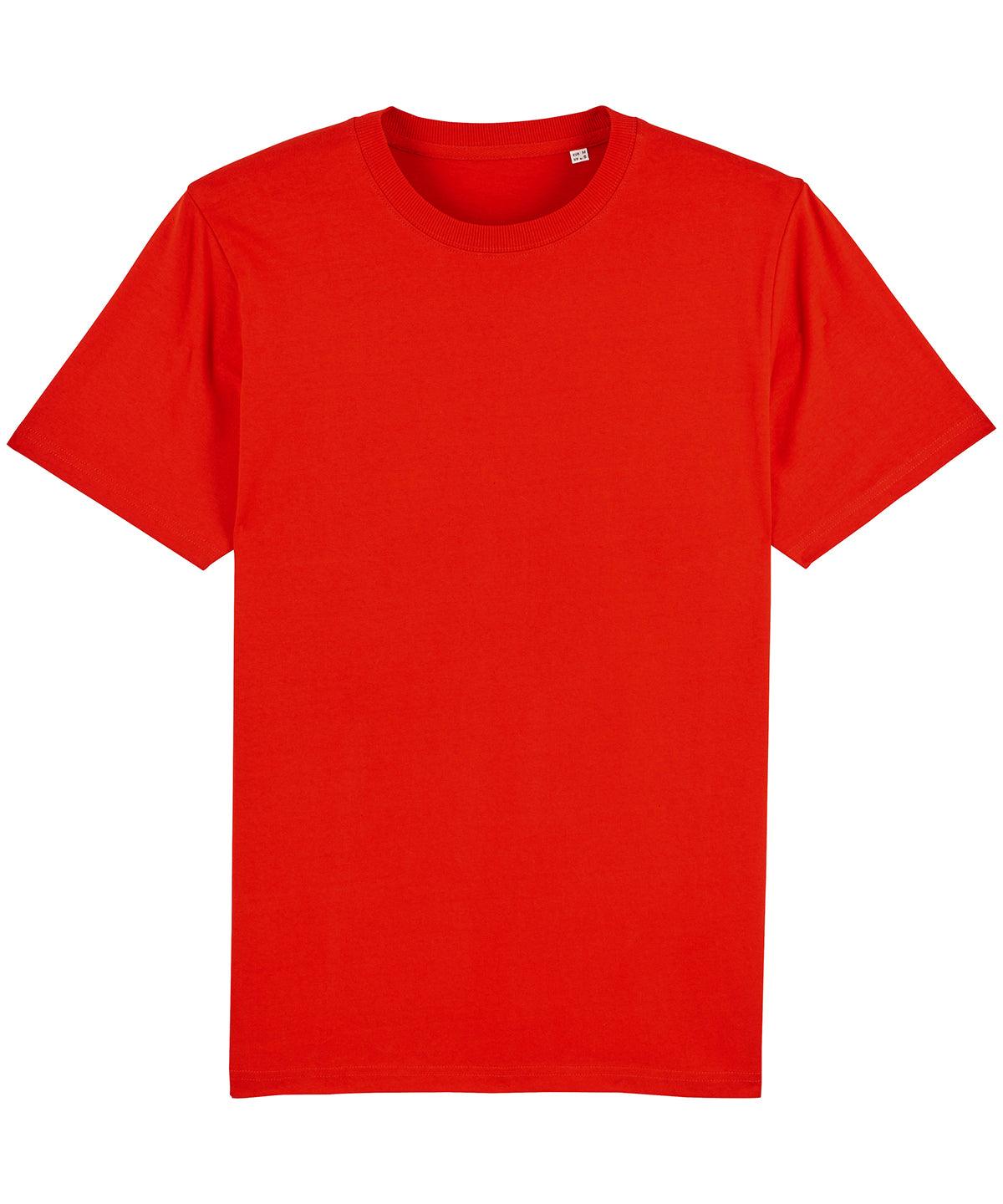 Bright Red - Sparker, unisex heavy t-shirt (STTM559) T-Shirts Stanley/Stella Exclusives, Must Haves, New Sizes for 2022, Organic & Conscious, Raladeal - Recently Added, Raladeal - Stanley Stella, T-Shirts & Vests Schoolwear Centres