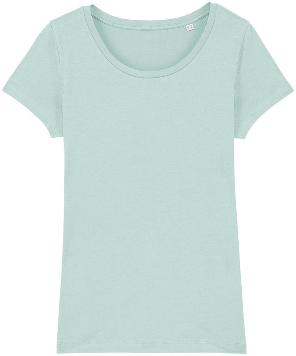 Caribbean Blue - Women's Stella Lover iconic t-shirt (STTW017) T-Shirts Stanley/Stella Exclusives, Organic & Conscious, T-Shirts & Vests, Women's Fashion Schoolwear Centres