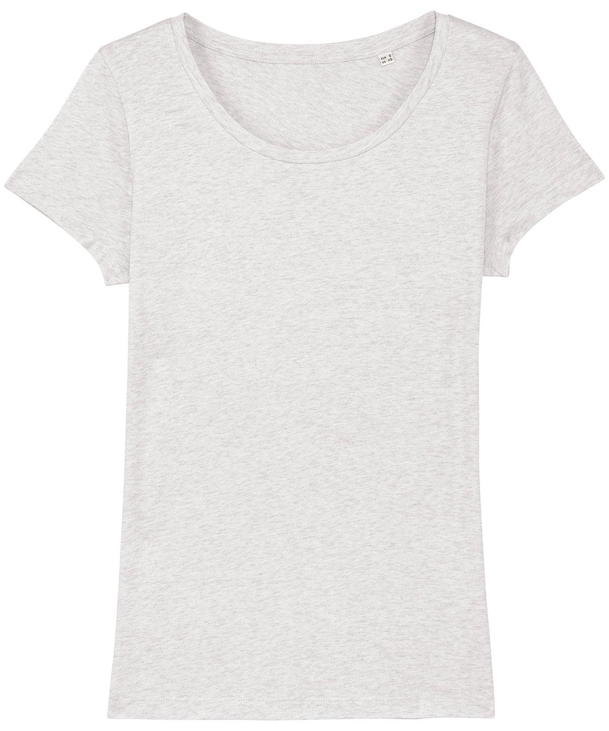 Cream Heather Grey - Women's Stella Lover iconic t-shirt (STTW017) T-Shirts Stanley/Stella Exclusives, Organic & Conscious, T-Shirts & Vests, Women's Fashion Schoolwear Centres