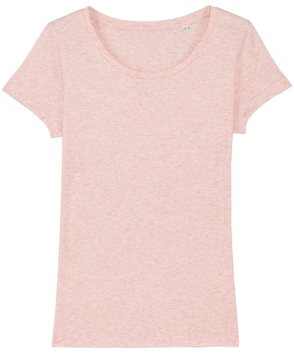 Cream Heather Pink - Women's Stella Lover iconic t-shirt (STTW017) T-Shirts Stanley/Stella Exclusives, Organic & Conscious, T-Shirts & Vests, Women's Fashion Schoolwear Centres