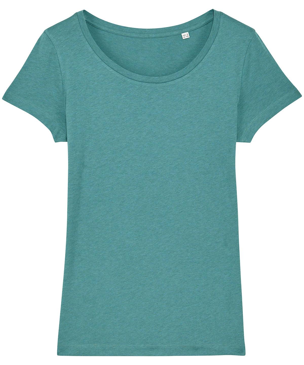 Heather Eucalyptus - Women's Stella Lover iconic t-shirt (STTW017) T-Shirts Stanley/Stella Exclusives, Organic & Conscious, T-Shirts & Vests, Women's Fashion Schoolwear Centres