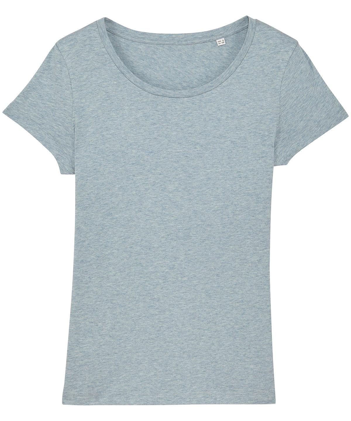 Heather Ice Blue - Women's Stella Lover iconic t-shirt (STTW017) T-Shirts Stanley/Stella Exclusives, Organic & Conscious, T-Shirts & Vests, Women's Fashion Schoolwear Centres