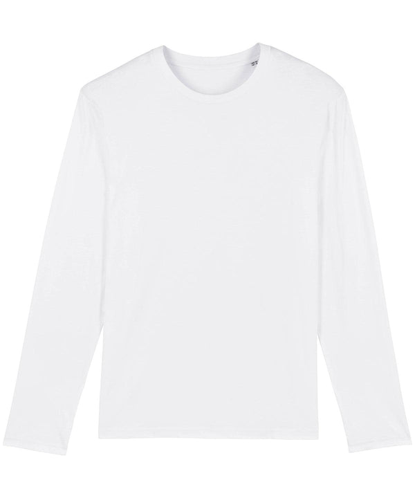 White* - Stanley Shuffler iconic long sleeve t-shirt (STTM560) T-Shirts Stanley/Stella Exclusives, Must Haves, Organic & Conscious, Plus Sizes, T-Shirts & Vests Schoolwear Centres