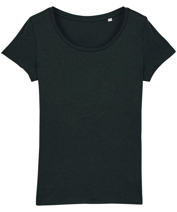 Black - Women's Stella Lover modal t-shirt (STTW030) T-Shirts Stanley/Stella Exclusives, Organic & Conscious, T-Shirts & Vests, Women's Fashion Schoolwear Centres