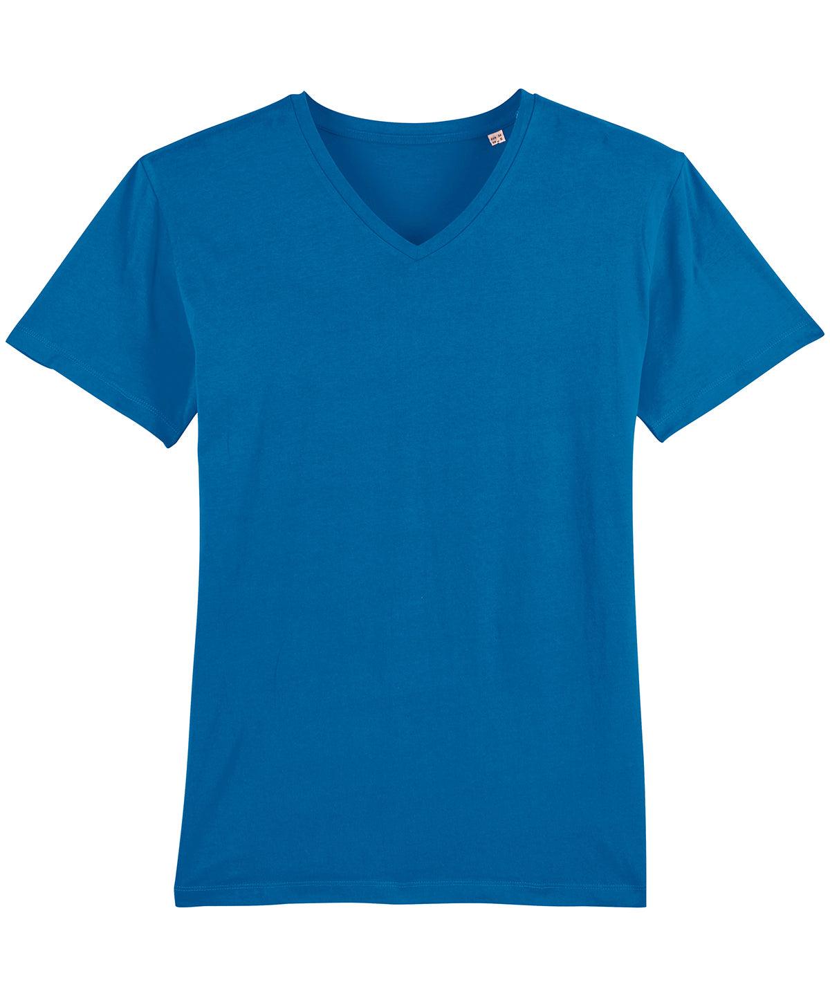 Royal Blue - Stanley Presenter v-neck t-shirt (STTM562) T-Shirts Stanley/Stella Exclusives, Organic & Conscious, Raladeal - Stanley Stella, T-Shirts & Vests Schoolwear Centres