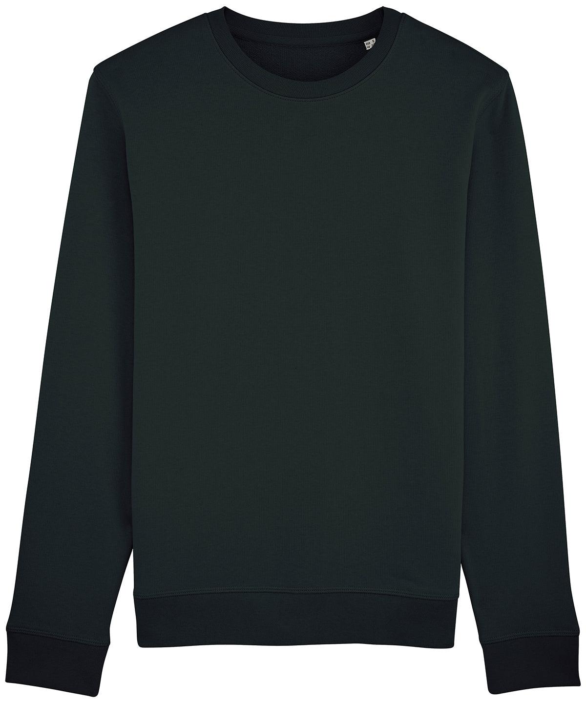 Black* - Unisex Rise essential crew neck sweatshirt (STSU811) Sweatshirts Stanley/Stella Exclusives, New Colours for 2021, Organic & Conscious, Plus Sizes, Raladeal - High Stock, Recycled, Sweatshirts Schoolwear Centres
