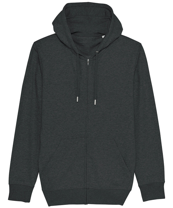 Unisex Connector essential zip-thru hoodie sweatshirt (STSU820)