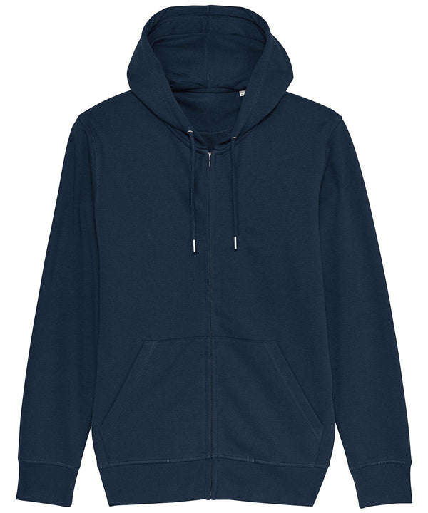 French Navy* - Unisex Connector essential zip-thru hoodie sweatshirt (STSU820) Hoodies Stanley/Stella Conscious cold weather styles, Exclusives, Hoodies, Must Haves, New Colours for 2023, New Sizes for 2022, Organic & Conscious, Plus Sizes, Raladeal - Recently Added Schoolwear Centres