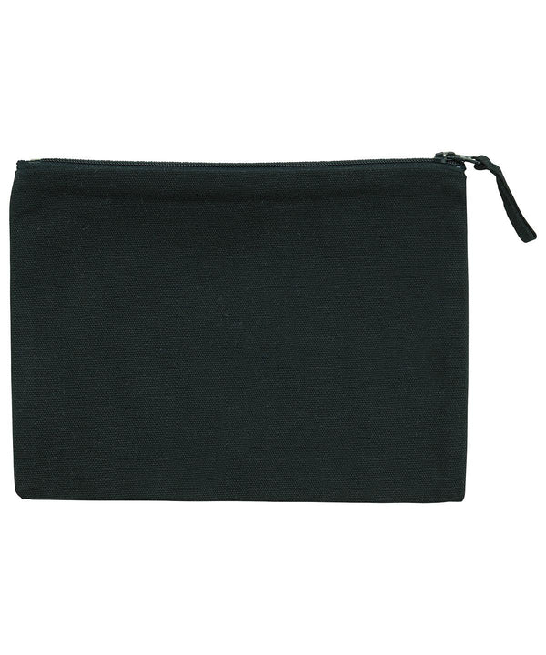 Black - Woven pencil case (STAU764) Pencil Cases Stanley/Stella Bags & Luggage, Exclusives, Organic & Conscious, Recycled Schoolwear Centres