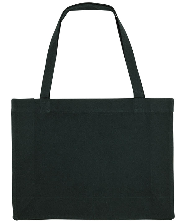 Black - Woven shopping bag (STAU762) Bags Stanley/Stella Bags & Luggage, Exclusives, Must Haves, Organic & Conscious, Recycled, Summer Accessories Schoolwear Centres