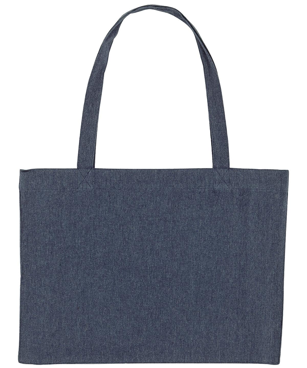 Midnight Blue - Woven shopping bag (STAU762) Bags Stanley/Stella Bags & Luggage, Exclusives, Must Haves, Organic & Conscious, Recycled, Summer Accessories Schoolwear Centres