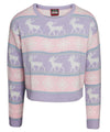 Pastel - Women's boxy Nordic jumper Knitted Jumpers The Christmas Shop Christmas Schoolwear Centres