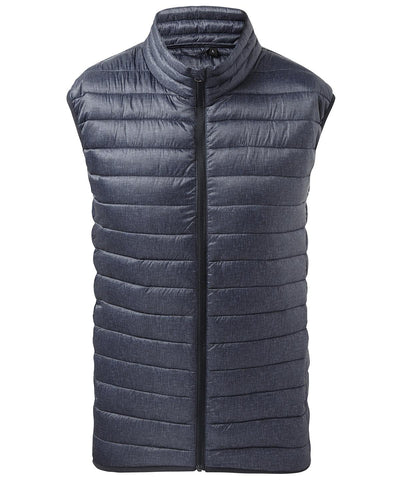 Navy Melange - Melange padded gilet Body Warmers 2786 Alfresco Dining, Directory, Gilets and Bodywarmers, Jackets & Coats, Outdoor Dining, Padded & Insulation, Plus Sizes, Rebrandable Schoolwear Centres