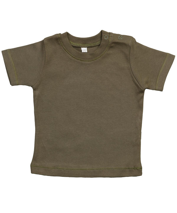 Organic Camouflage Green - Baby T T-Shirts Babybugz Baby & Toddler, Must Haves, New Colours For 2022, Organic & Conscious, Price Lock, Rebrandable, T-Shirts & Vests Schoolwear Centres