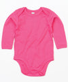 Organic Fuchsia - Baby organic long sleeve bodysuit Bodysuits Babybugz Baby & Toddler, Crafting, Directory, Must Haves, Organic & Conscious, Rebrandable Schoolwear Centres