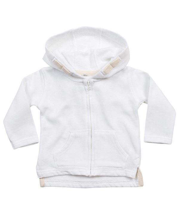 White - Baby hoodie Hoodies Babybugz Baby & Toddler, Gifting, Must Haves, Organic & Conscious, Rebrandable Schoolwear Centres