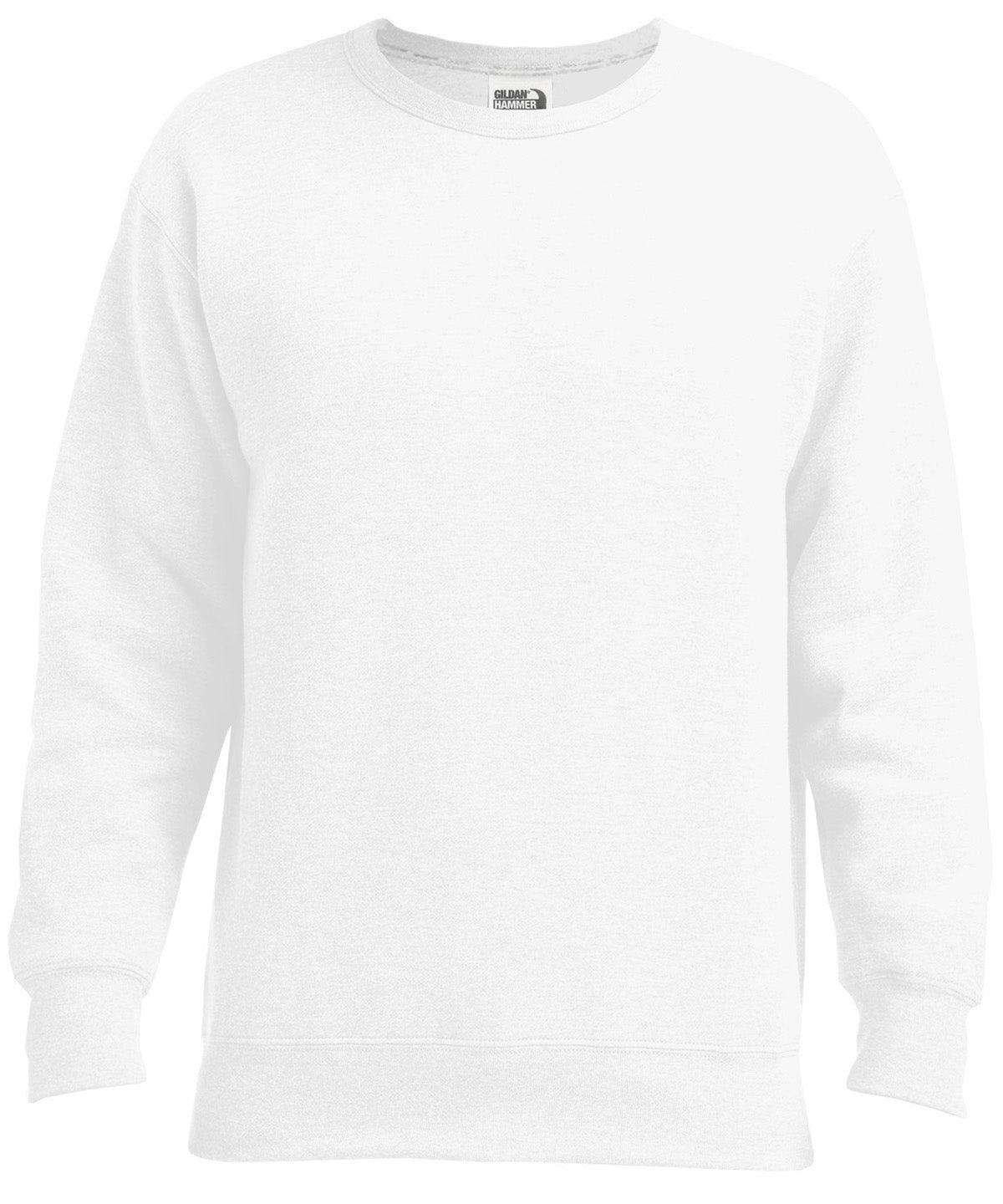 White - Hammer™ adult crew sweatshirt Sweatshirts Gildan Must Haves, Raladeal - Recently Added, Sale, Sweatshirts Schoolwear Centres