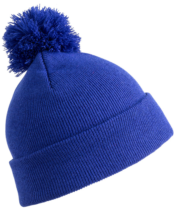 Junior pom pom beanie