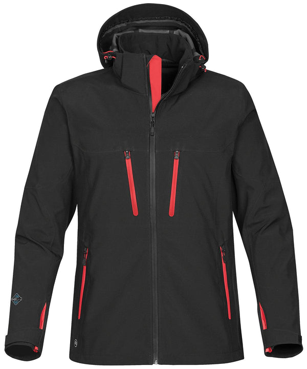 Black/Red - Patrol technical softshell jacket Jackets Stormtech Directory, Jackets & Coats, Must Haves, Softshells Schoolwear Centres
