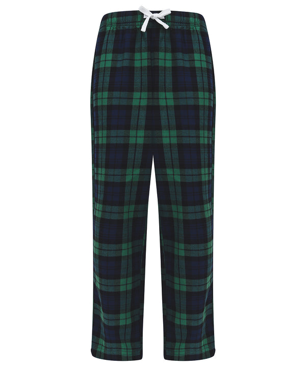 Kids tartan lounge pants